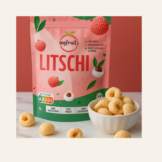 Litschi gefriergetrocknet 80g 